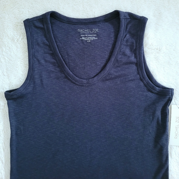 Rachel Zoe Sleeveless Layering Essentials Space🌌 Dyed Top - NWT - Picture 6 of 12
